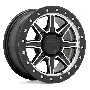 WEBB UTV 14X7 4X110 +36 80 G-BLK MCH