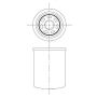 WIX FILTER A27A15GA WIX INDUSTRIAL HYDRAULICS Spin-On Lube Filter
