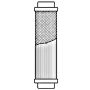 WIX FILTER C40A10GV WIX INDUSTRIAL HYDRAULICS Cartridge Hydraulic Metal Canister Filter