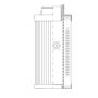 WIX FILTER D10B03CAV WIX INDUSTRIAL HYDRAULICS Cartridge Hydraulic Metal Canister Filter