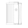 WIX FILTER D34B10GAM WIX INDUSTRIAL HYDRAULICS Cartridge Hydraulic Metal Canister Filter