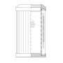 WIX FILTER D76B100BV WIX INDUSTRIAL HYDRAULICS Cartridge Hydraulic Metal Canister Filter