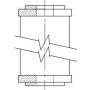 WIX FILTER K08C608 WIX INDUSTRIAL HYDRAULICS Air Coalescer Filter Cartridge