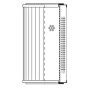 WIX FILTER K46B697 WIX INDUSTRIAL HYDRAULICS Compressed Air Filter Cartridge