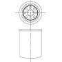 WIX FILTER P22D01GA WIX INDUSTRIAL HYDRAULICS Air/Oil Separator Cartridge