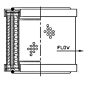 WIX FILTER P50C818 WIX INDUSTRIAL HYDRAULICS Air/Oil Separator Cartridge