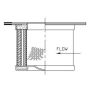 WIX FILTER P94C766 WIX INDUSTRIAL HYDRAULICS Air/Oil Separator Cartridge