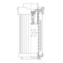 WIX FILTER R41D50SV WIX INDUSTRIAL HYDRAULICS Cartridge Hydraulic Metal Canister Filter