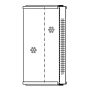WIX FILTER R48C05CWP WIX INDUSTRIAL HYDRAULICS Cartridge Hydraulic Metal Canister Filter