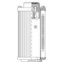 WIX FILTER R58G200SA WIX INDUSTRIAL HYDRAULICS Cartridge Hydraulic Metal Canister Filter