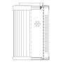 WIX FILTER R67D20L WIX INDUSTRIAL HYDRAULICS Cartridge Hydraulic Metal Canister Filter