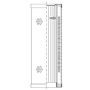 WIX FILTER S86E25SA WIX INDUSTRIAL HYDRAULICS Cartridge Hydraulic Metal Canister Filter