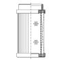 WIX FILTER W01AG561 WIX INDUSTRIAL HYDRAULICS Cartridge Hydraulic Metal Canister Filter