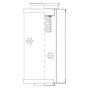 WIX FILTER W02AP372 WIX INDUSTRIAL HYDRAULICS Cartridge Hydraulic Metal Canister Filter