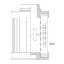 WIX FILTER W03AT1219 WIX INDUSTRIAL HYDRAULICS Cartridge Hydraulic Metal Canister Filter