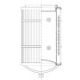 WIX FILTER W04AX228 WIX INDUSTRIAL HYDRAULICS Cartridge Hydraulic Metal Canister Filter