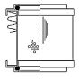 WIX FILTER W50B851 WIX INDUSTRIAL HYDRAULICS Cartridge Hydraulic Metal Canister Filter