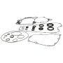 Wiseco WB1172 Bottom End Gasket Kit Hon CRF450R '09-16