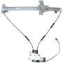 ACI 83115 Power Window Motor and Regulator Assembly