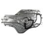 ACI 88853 Power Window Motor and Regulator Assembly