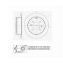 Winhere 661625 Brake Rotor