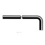 GATES 28481 Molded 90 Degree Heater Hose