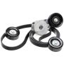 GATES 90K-38104A Complete Serpentine Belt Drive Component Kit