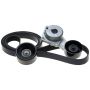 GATES 90K-38133 FleetRunner Heavy-Duty Serpentine Belt Drive Component Kit