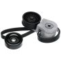 GATES 90K-38143 Complete Serpentine Belt Drive Component Kit