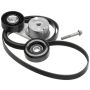 GATES 90K-38164 Complete Serpentine Belt Drive Component Kit