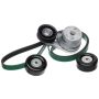 GATES 90K-38172 FleetRunner Heavy-Duty Serpentine Belt Drive Component Kit