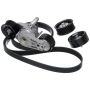 GATES 90K-38257 Complete Serpentine Belt Drive Component Kit