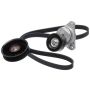 GATES 90K-38376 Complete Serpentine Belt Drive Component Kit