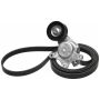 GATES 90K-38485C Complete Serpentine Belt Drive Component Kit