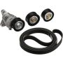 GATES 90K-39053 Complete Serpentine Belt Drive Component Kit