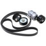 GATES 90K-39071 Complete Serpentine Belt Drive Component Kit