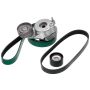 GATES 90K-39081 FleetRunner Heavy-Duty Serpentine Belt Drive Component Kit