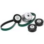 GATES 90K-39159 FleetRunner Heavy-Duty Serpentine Belt Drive Component Kit