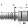 GATES G20170-0812 Female JIC 37 Flare Swivel (GlobalSpiral)