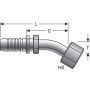GATES G20174-0810 Female JIC 37 Flare Swivel - 45 Bent Tube (GlobalSpiral)