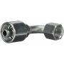 GATES G25179-0806 Female JIC 37 Flare Swivel - 90 Bent Tube (MegaCrimp)