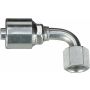 GATES G25179-0806 Female JIC 37 Flare Swivel - 90 Bent Tube (MegaCrimp)
