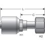 GATES G25230-0610 Female Flat-Face O-Ring Swivel (MegaCrimp)