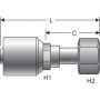 GATES G25230-0812 Female Flat-Face O-Ring Swivel (MegaCrimp)