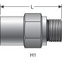 GATES G25976-0404 Female Quick-Lok High to Female JIC 37 Flare (MegaCrimp)