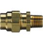 GATES G33100-0808 Air Brake to Male Pipe with Nut and Sleeve Coupling for Rubber Hose