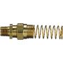 GATES G33110-0604 Air Brake to Male Pipe with Spring Guard Coupling for Rubber Hose