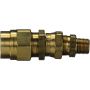 GATES G33151-0606 Air Brake to Female Air Brake Swivel with Adapter (Air Brake for Rubber Hose)