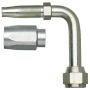 GATES G34212-0808 Dual Seat Female JIC 37/SAE 45 Flare Swivel - 90 Bent Tube - Steel