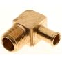 GATES G37106-0402 Male Pipe 90 Block Cone Seat (Single Bead)